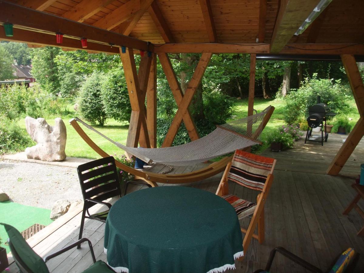Ferienhaus Hubertus in Elend mit Balkons Exterior foto